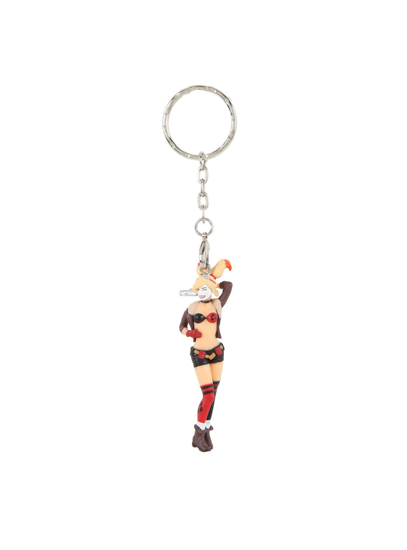 DC Comics Bombshells Harley Quinn Key Chain, , hi-res