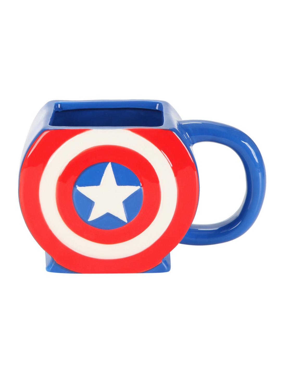 Marvel Captain America Shield Figural Mug, , hi-res