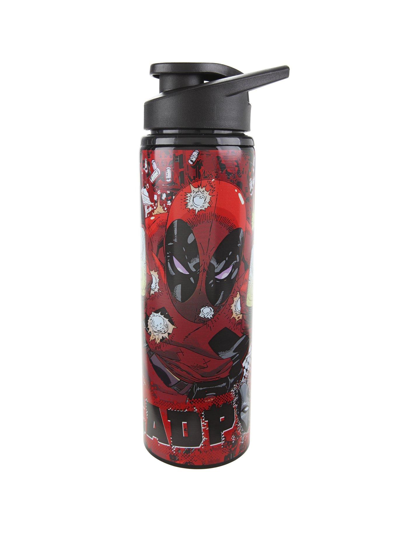 Marvel Deadpool Stainless Steel Water Bottle, , hi-res