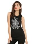 Harry Potter The Deathly Hallows Girls Muscle Top, BLACK, hi-res