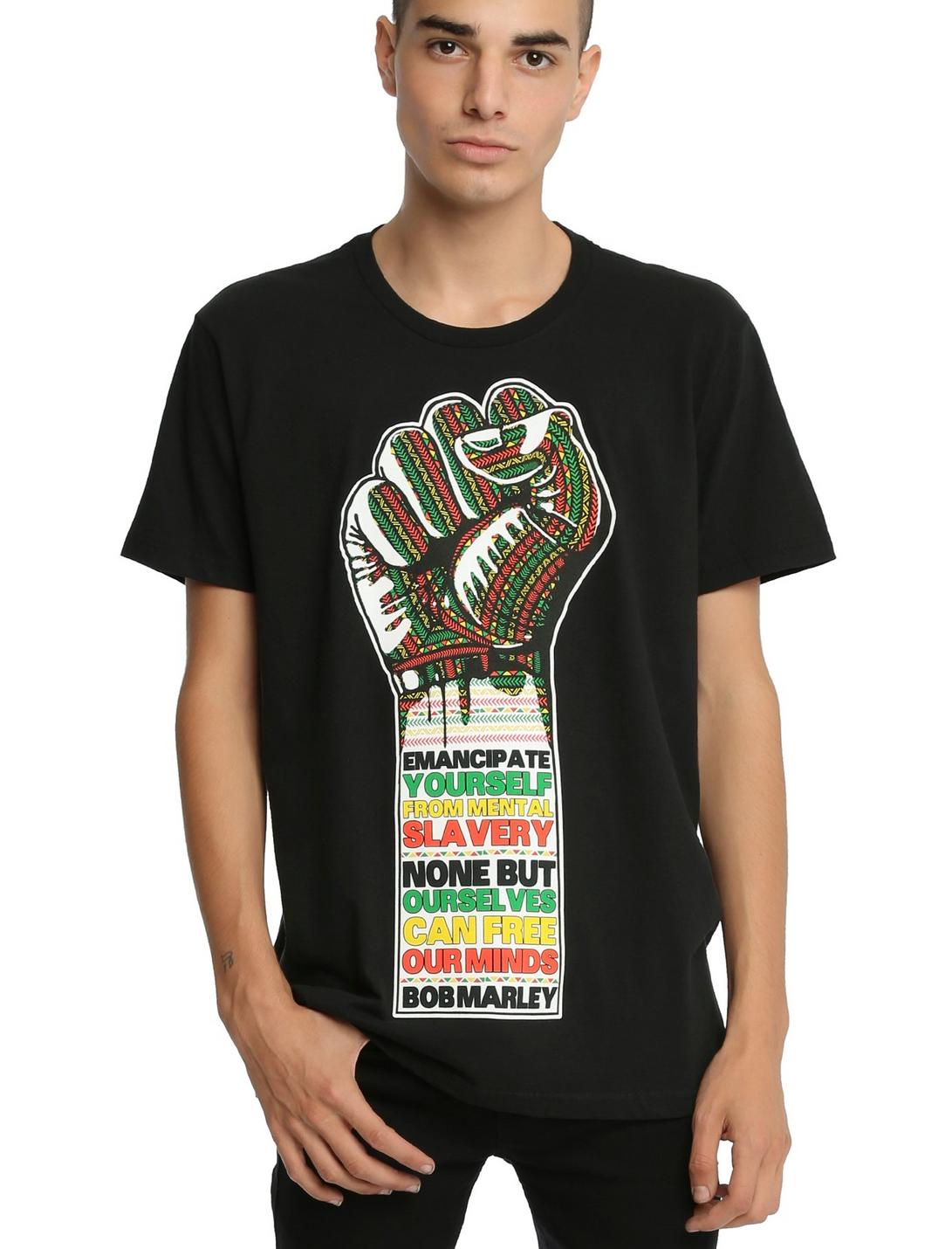 Bob Marley Fist T-Shirt, , hi-res