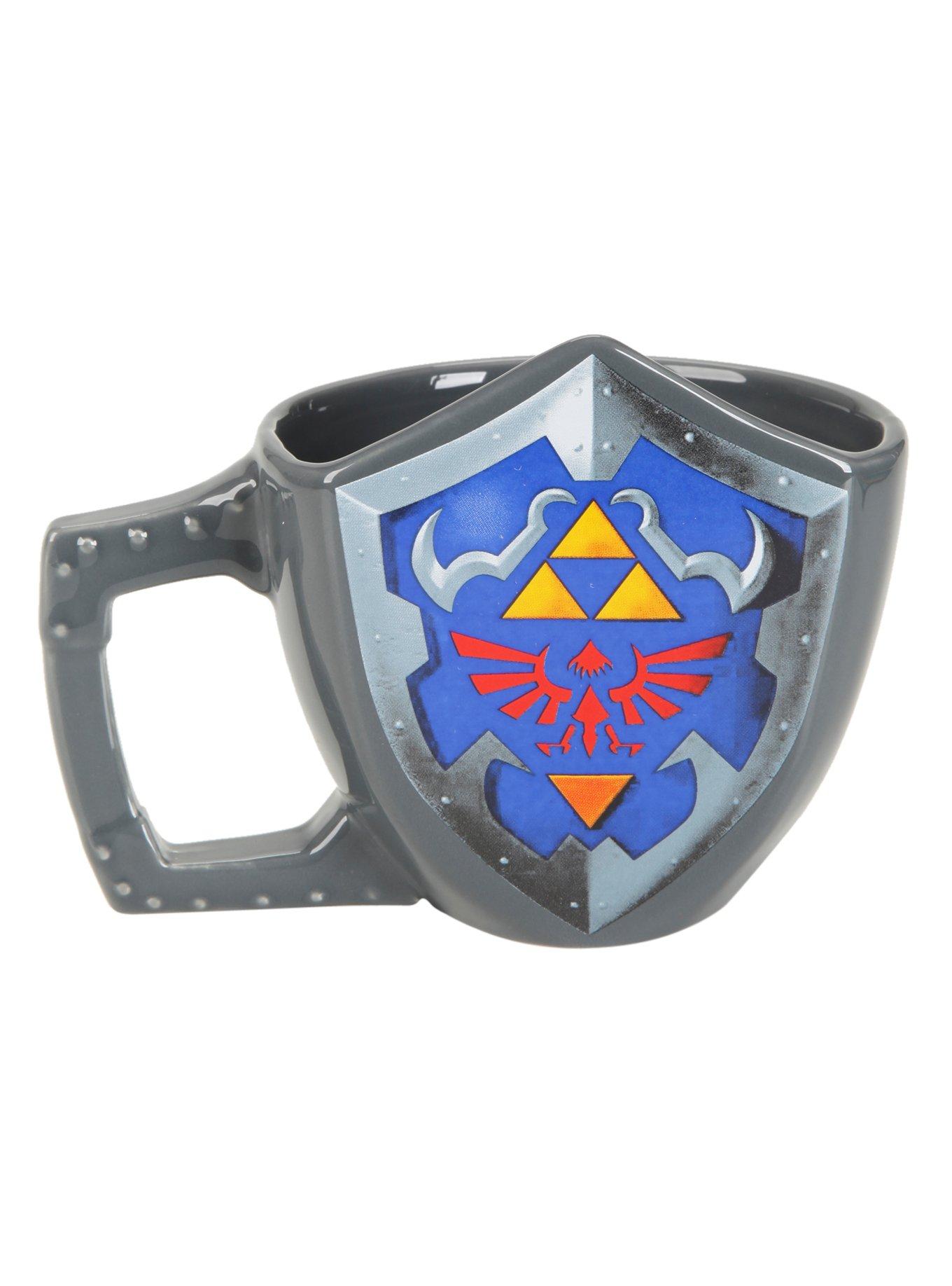 The Legend Of Zelda Hylian Shield Figural Mug, , hi-res