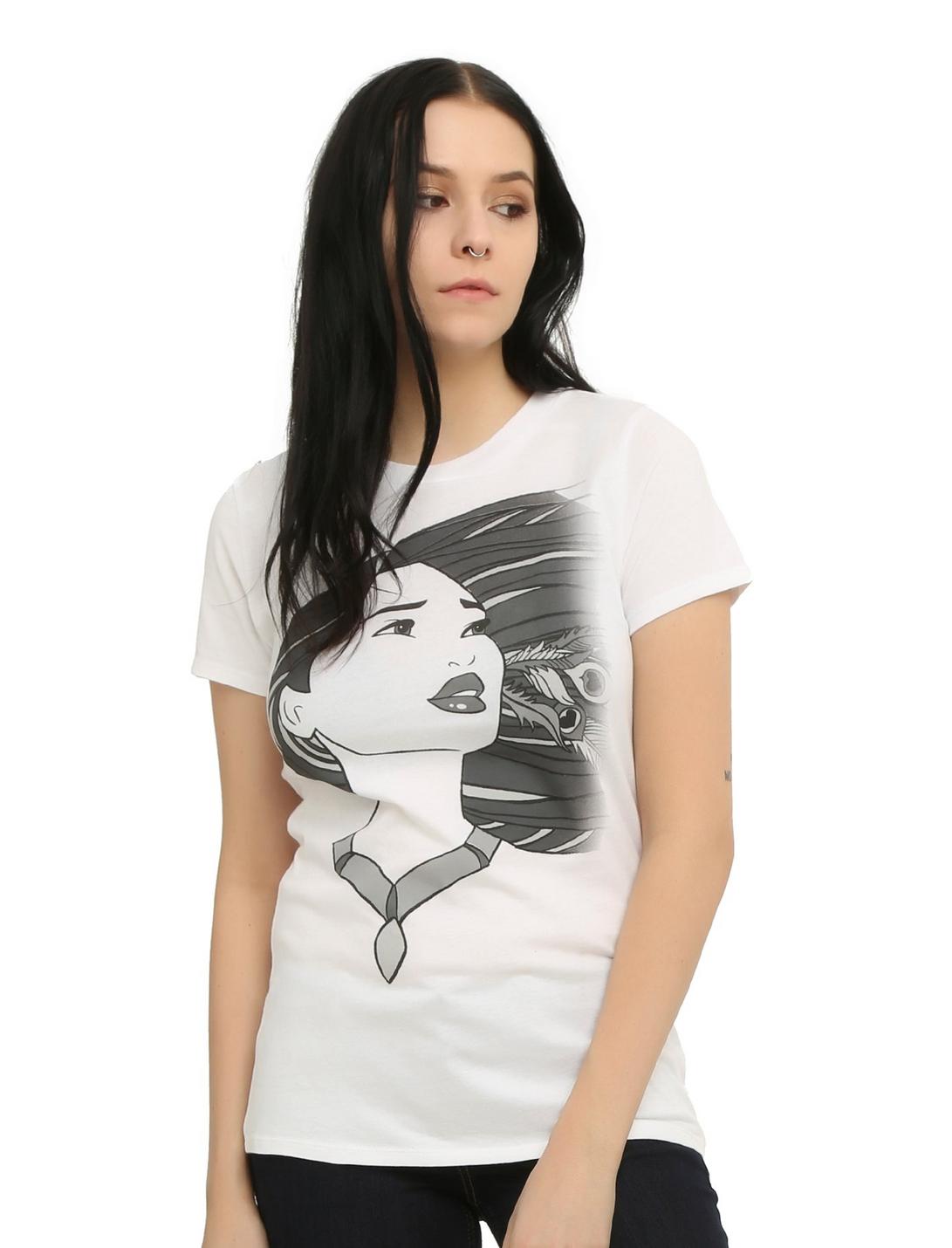 Disney Pocahontas Face Girls T-Shirt, , hi-res