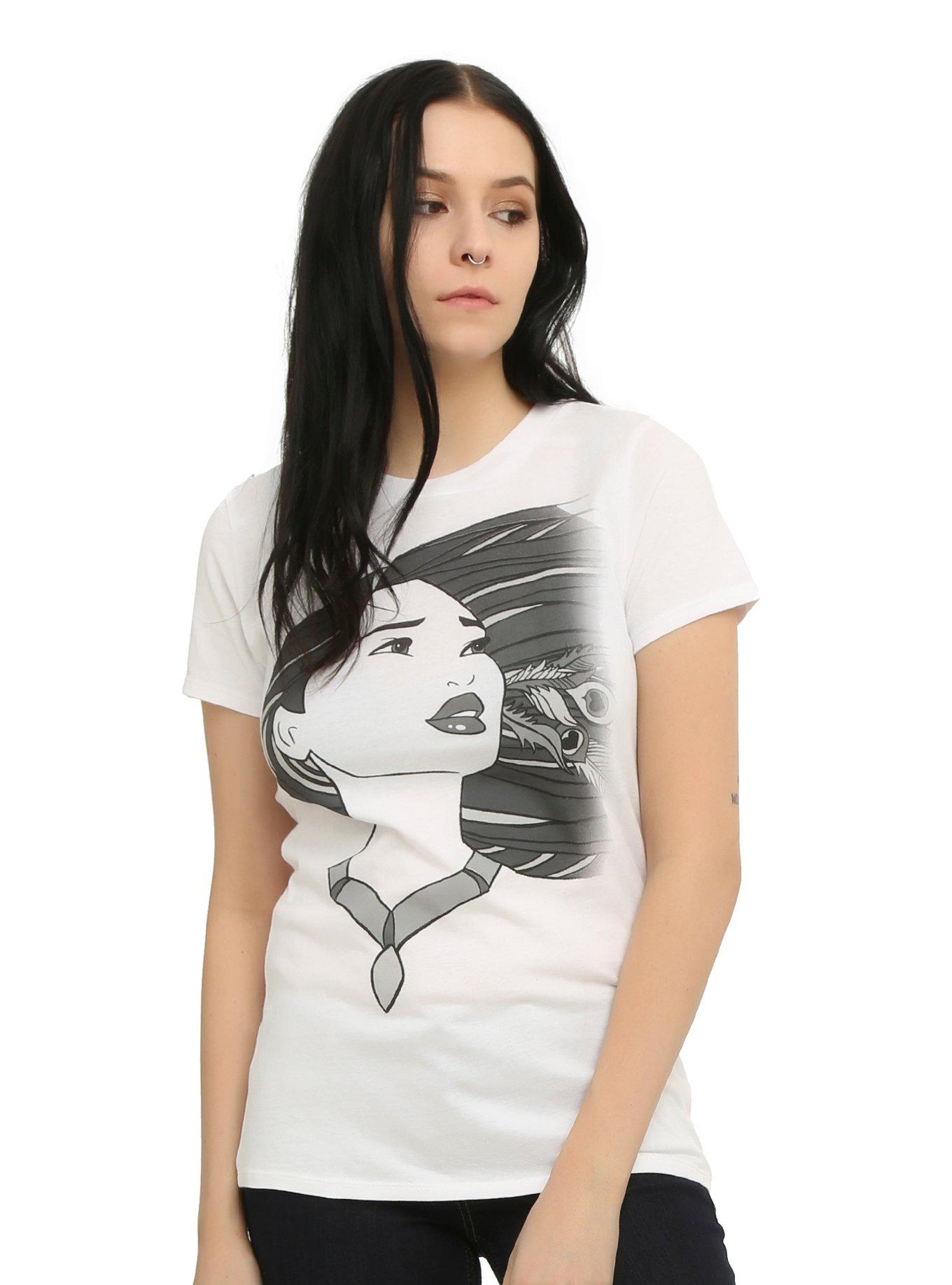 Disney Pocahontas Face Girls T-Shirt, , hi-res