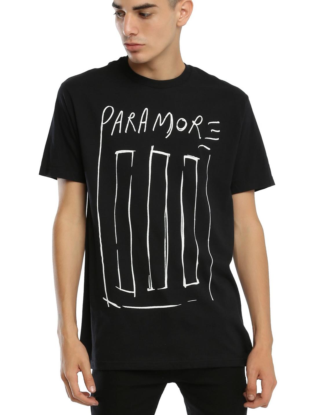 Paramore Bar Logo T-Shirt, , hi-res