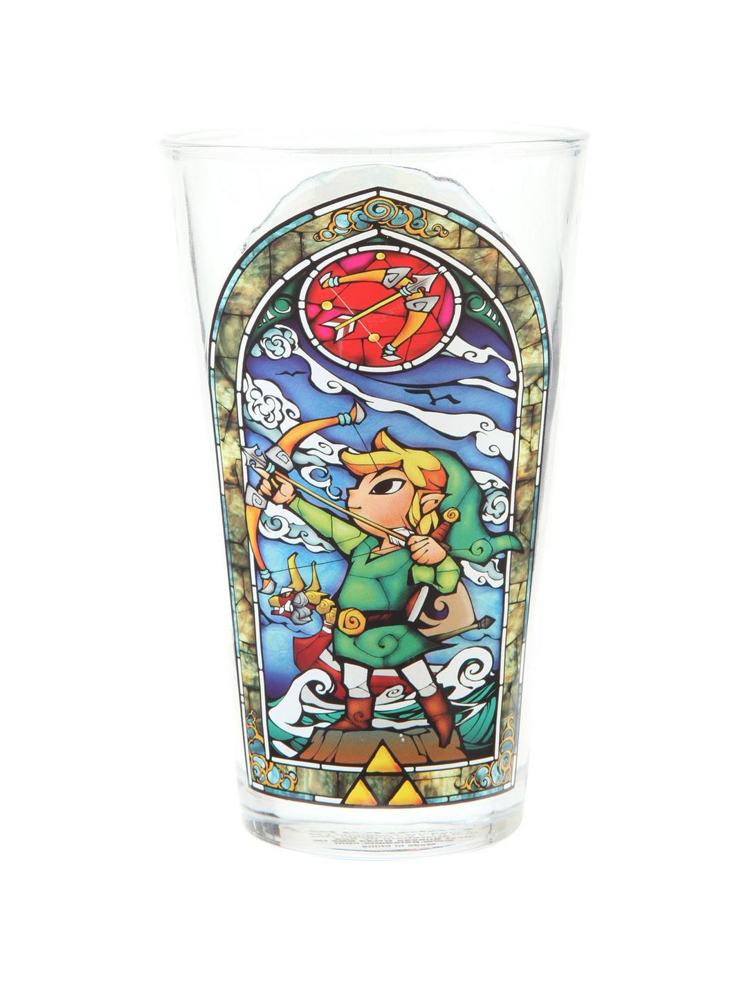 The Legend Of Zelda Link Pint Glass, , hi-res