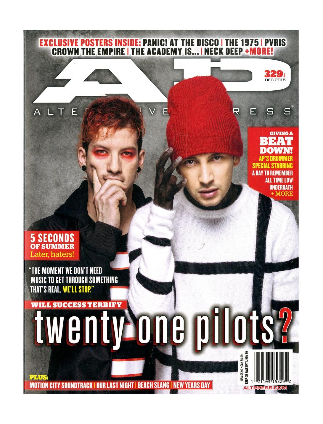 AP Alternative Press December 2015 Issue 329, , hi-res
