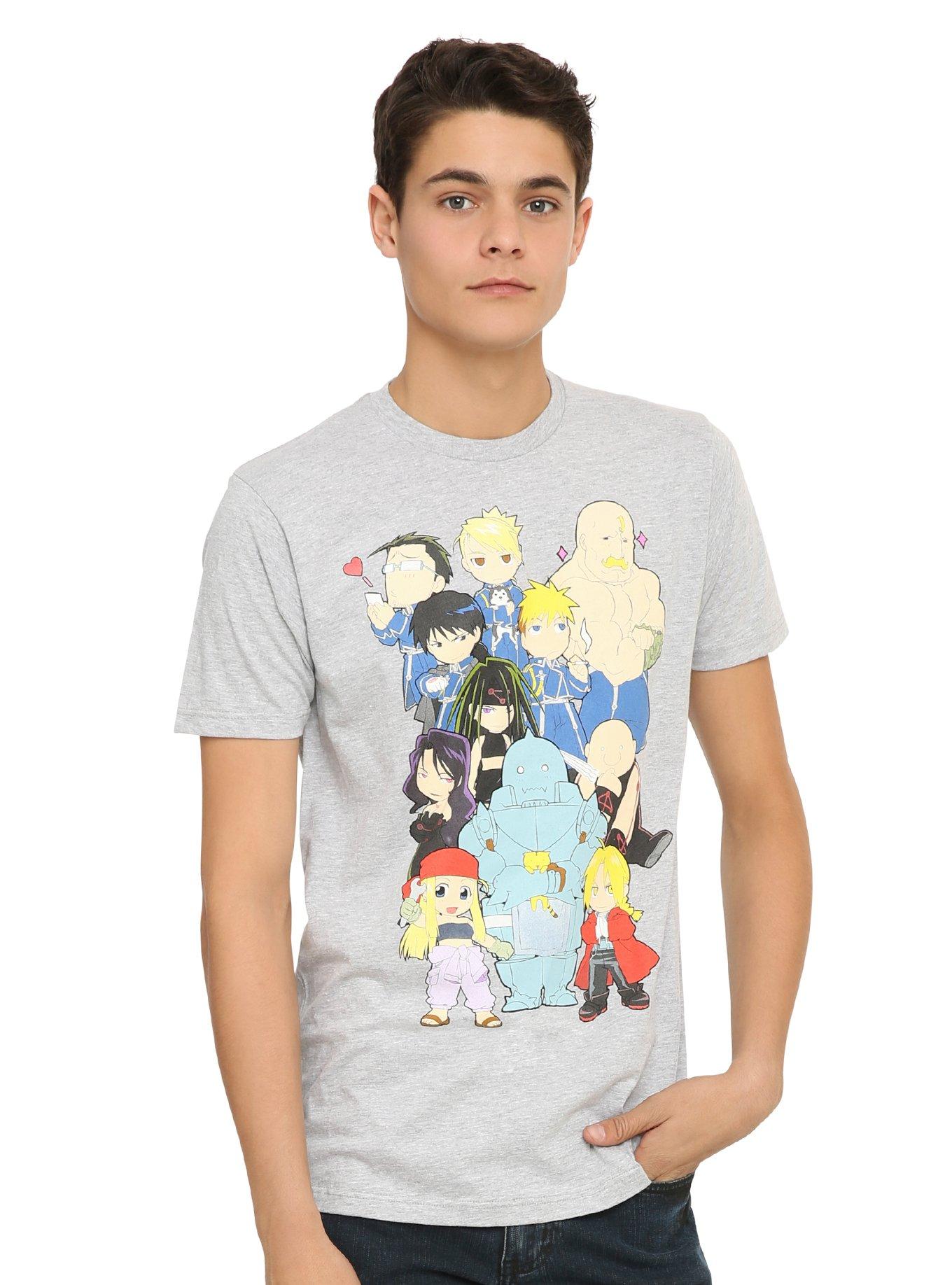 Fullmetal Alchemist Chibi Characters T Shirt Hot Topic