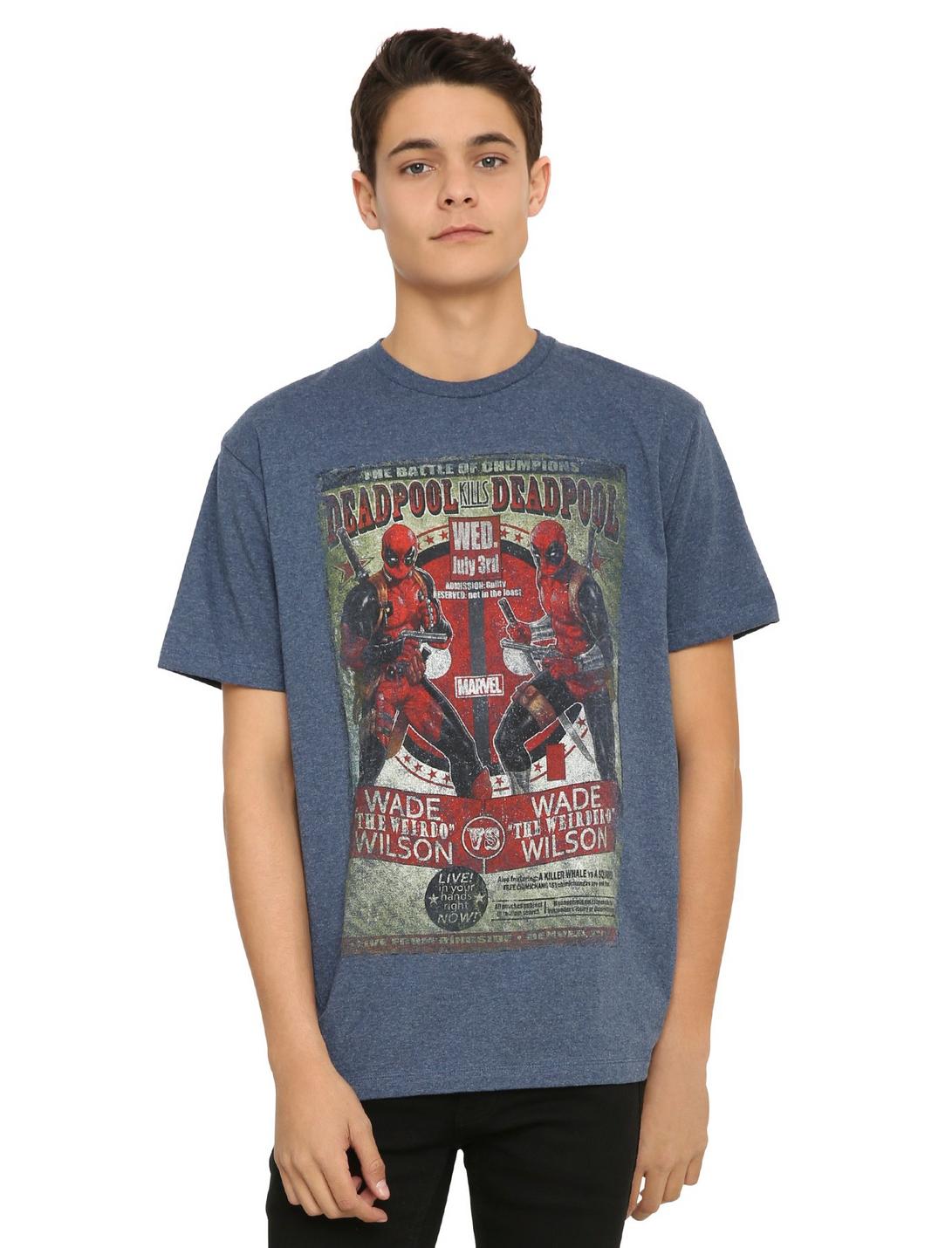 Marvel Deadpool Vs. Deadpool T-Shirt, , hi-res