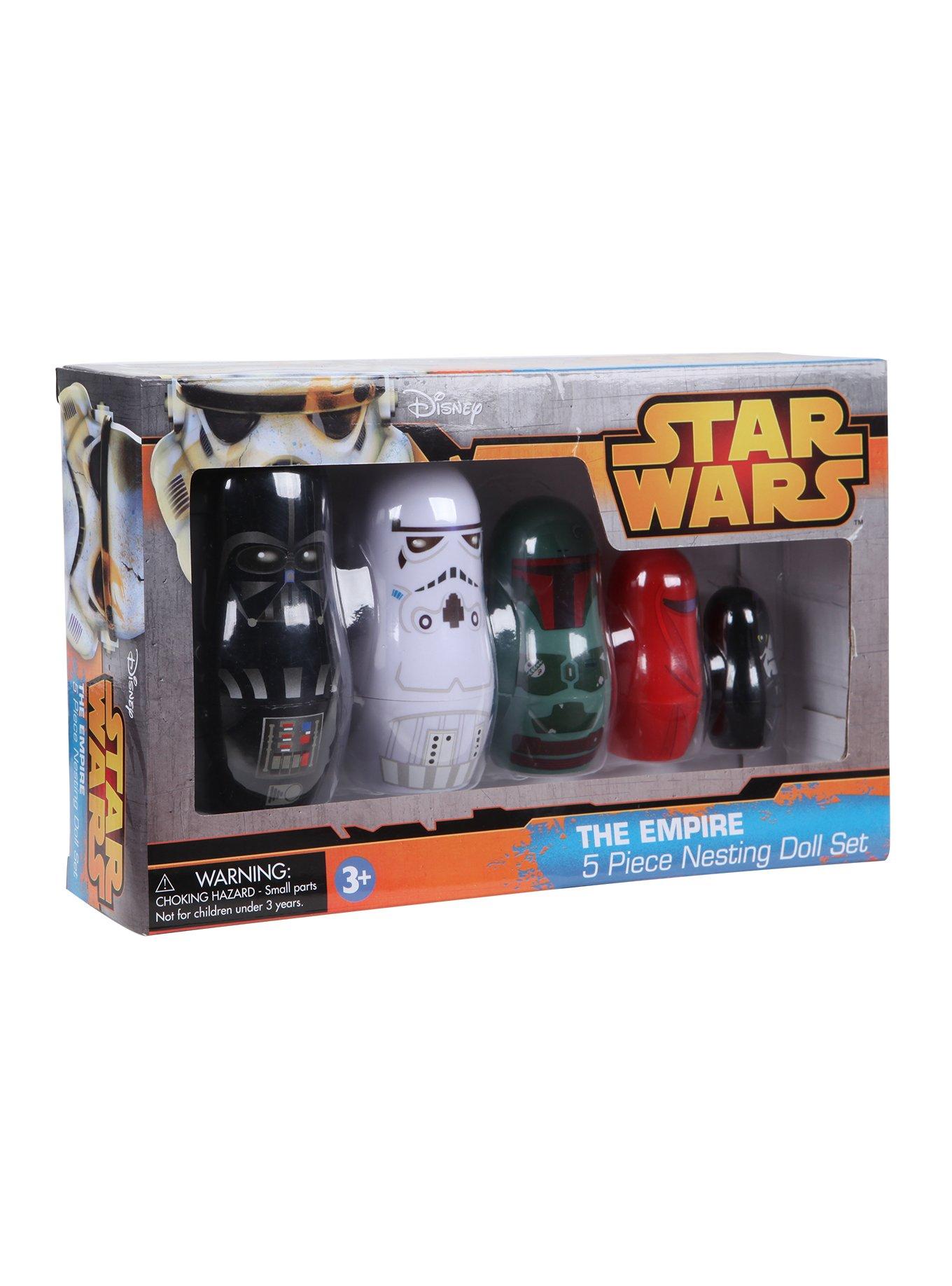 Star Wars The Empire 5 Piece Nesting Doll Set Hot Topic