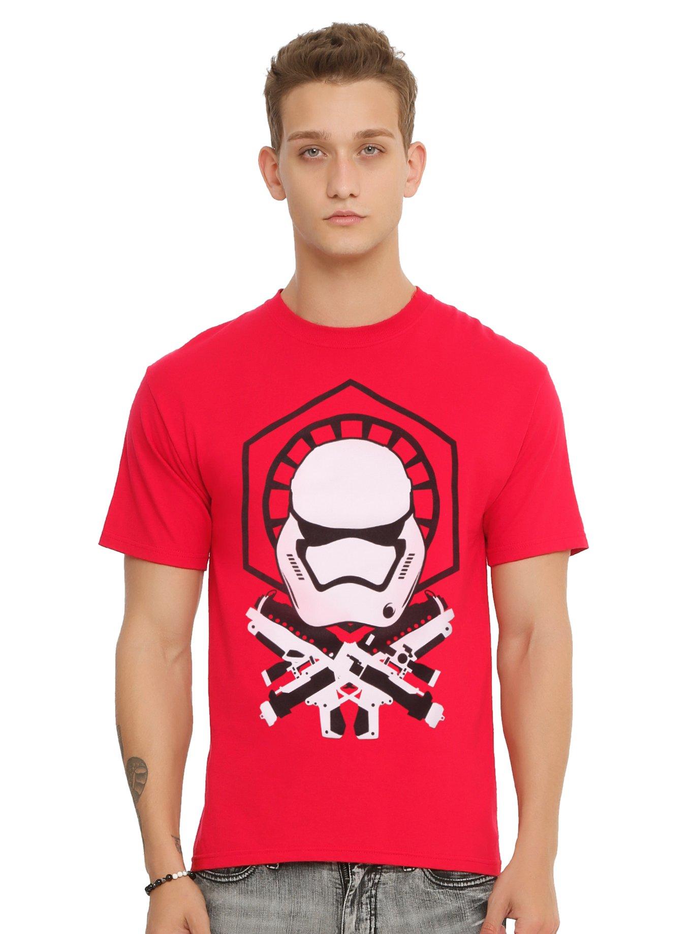 Star Wars: The Force Awakens First Order Stormtrooper T-Shirt, RED, hi-res