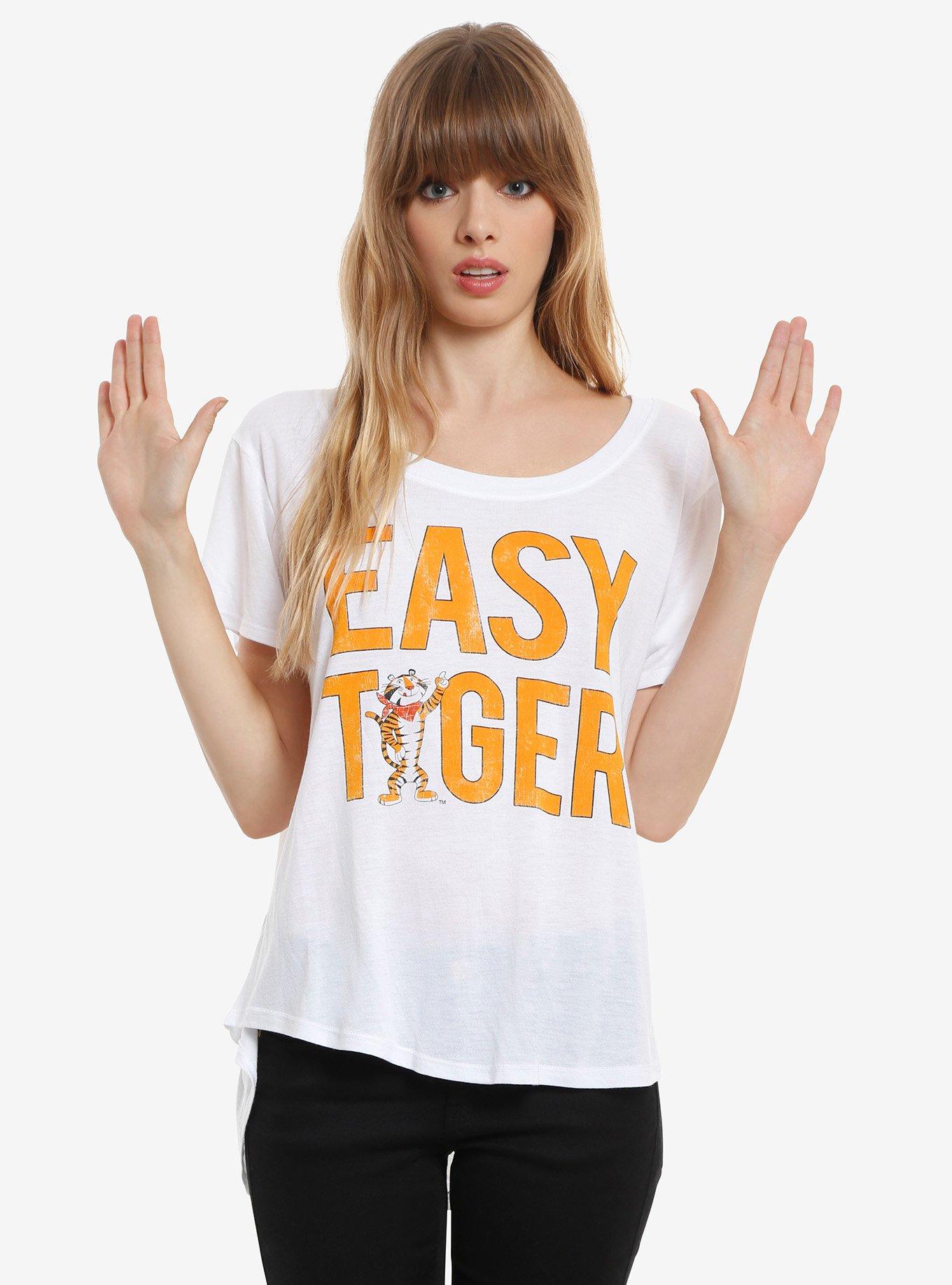 Kellogg Easy Tiger Womens T-Shirt, WHITE, hi-res