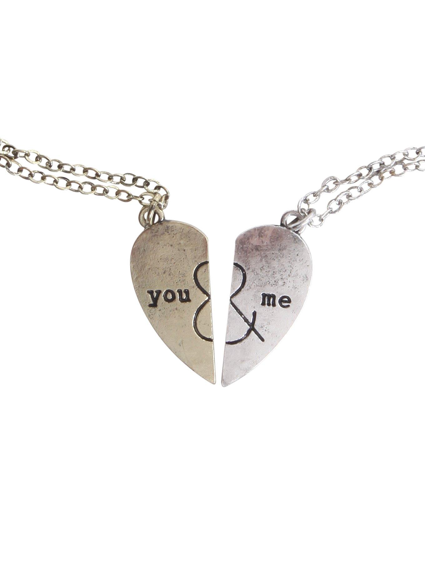 You & Me Best Friend Necklace Set, , hi-res