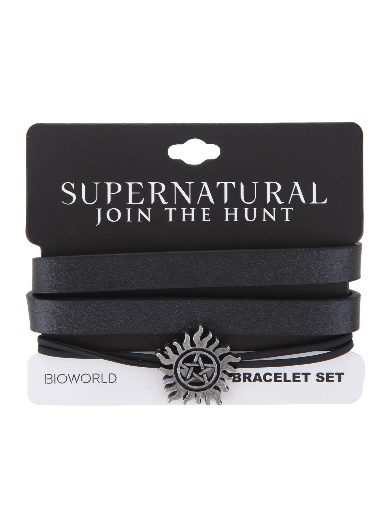 Supernatural Anti-Possession Wrap & Cord Bracelet Set, , hi-res