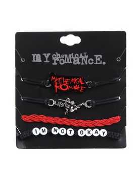 My Chemical Romance Cord Bracelet Set, , hi-res