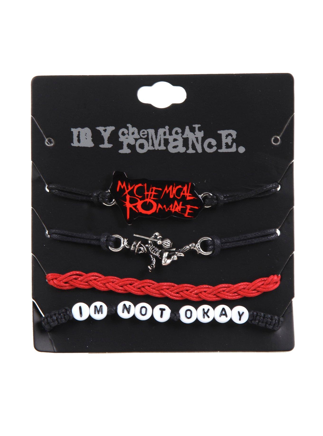 My Chemical Romance Cord Bracelet Set, , hi-res