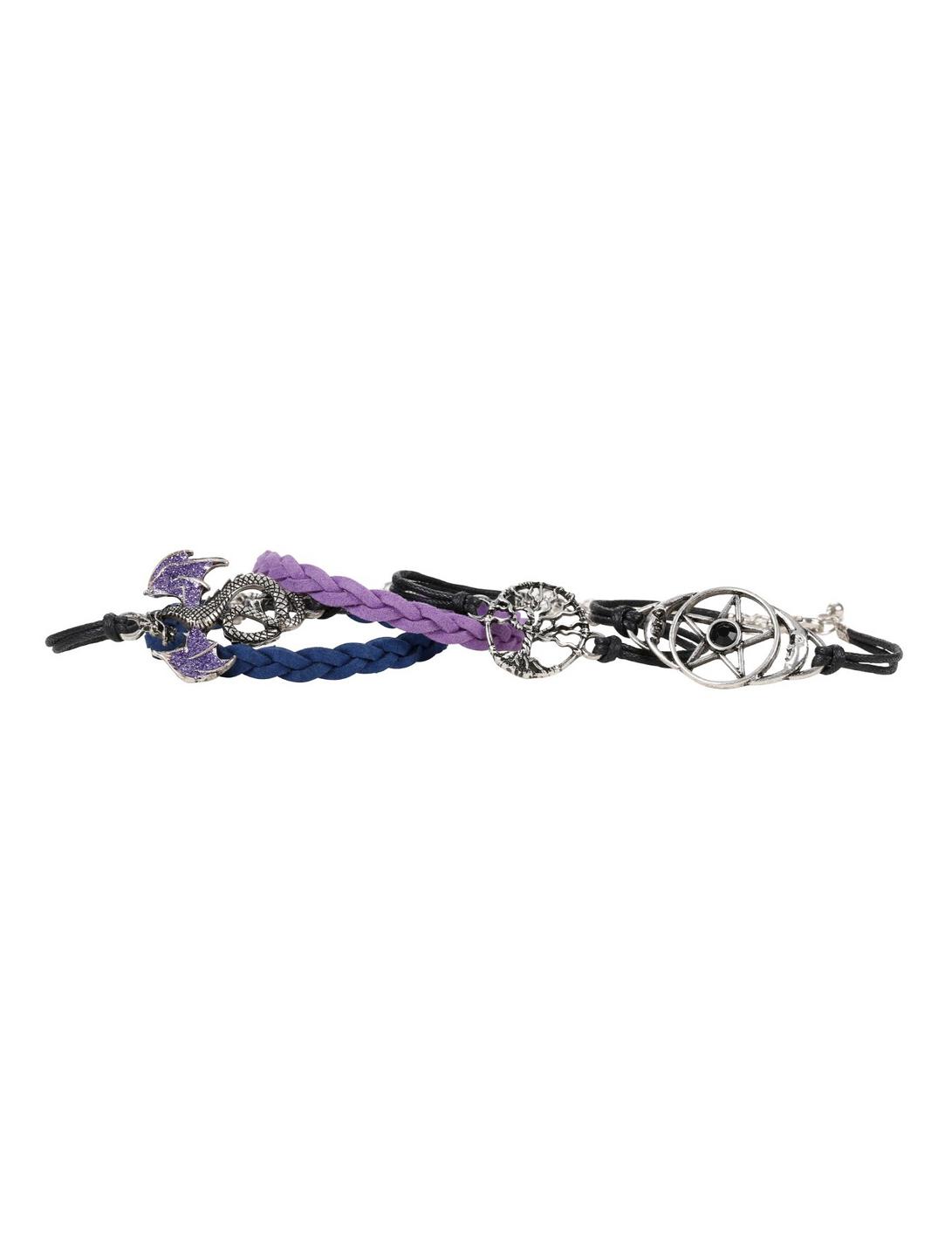 Purple Dragon Cord Bracelet Set, , hi-res
