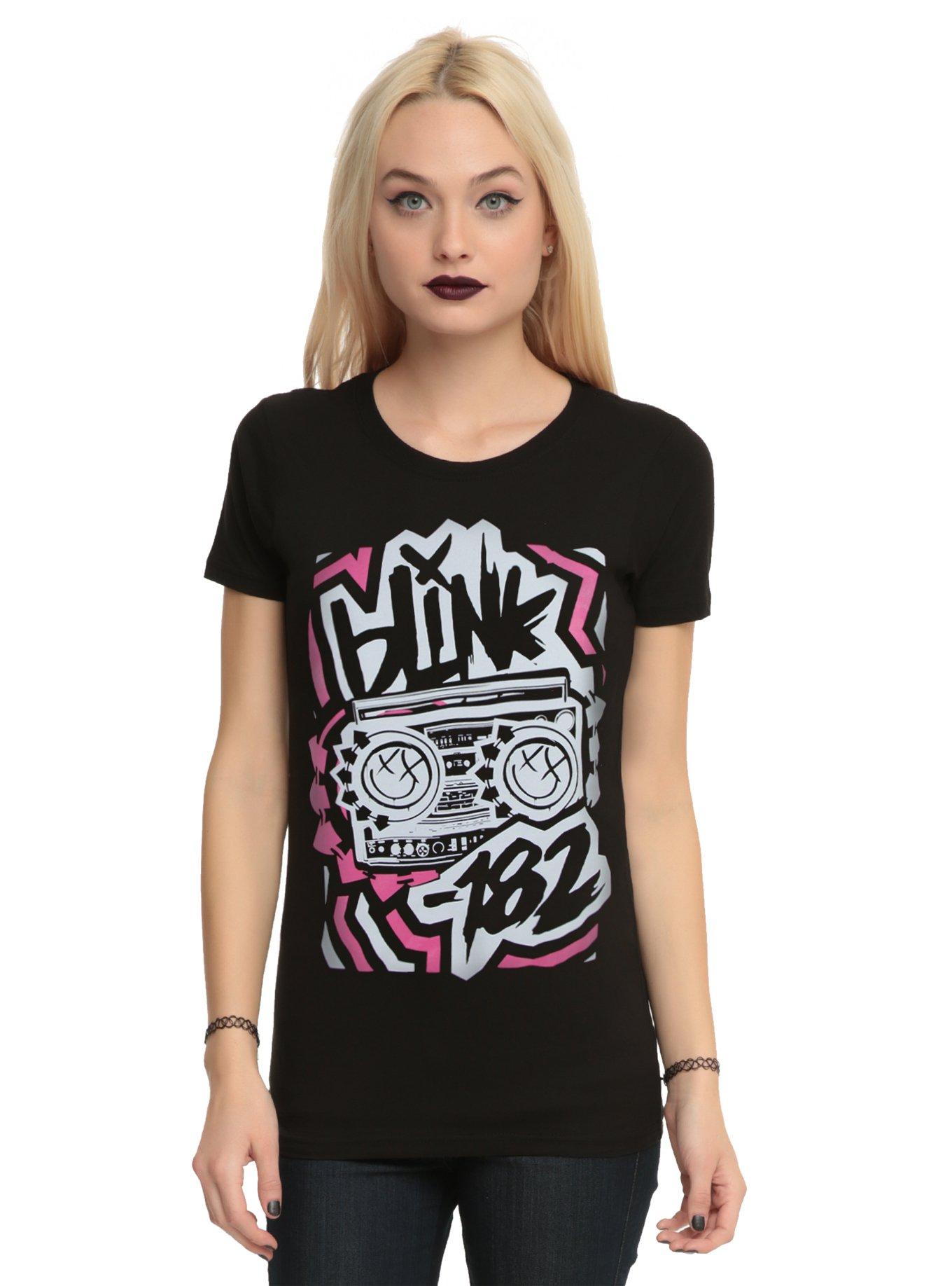 Blink-182 Boombox Girls T-Shirt, , hi-res