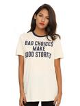 Bad Choices Make Good Stories Girls T-Shirt, , hi-res