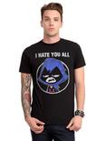DC Comics Teen Titans Raven I Hate You All T-Shirt, , hi-res