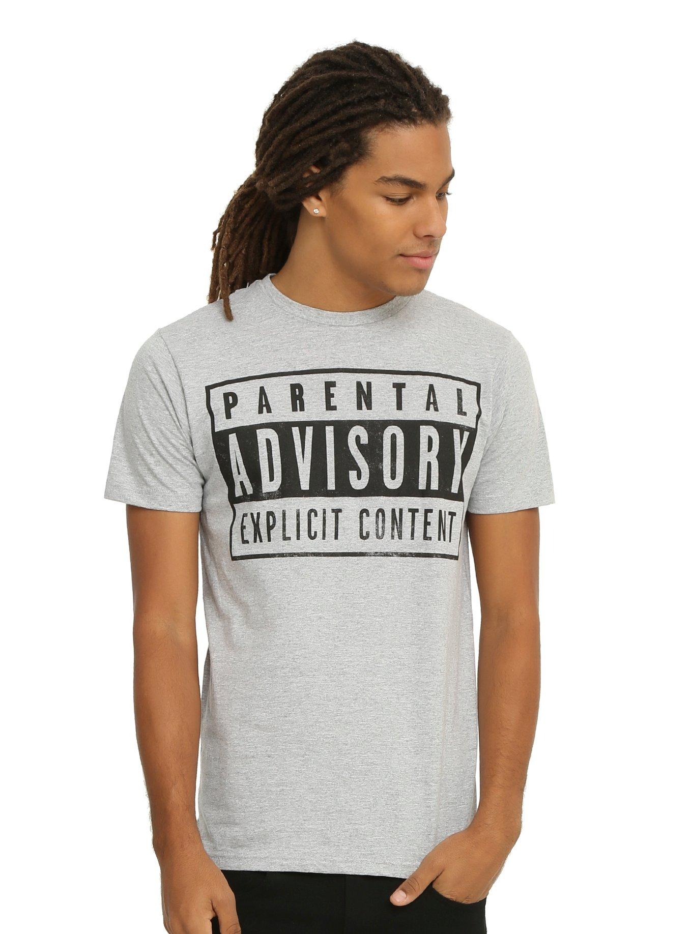 Parental Advisory Label T-Shirt, , hi-res