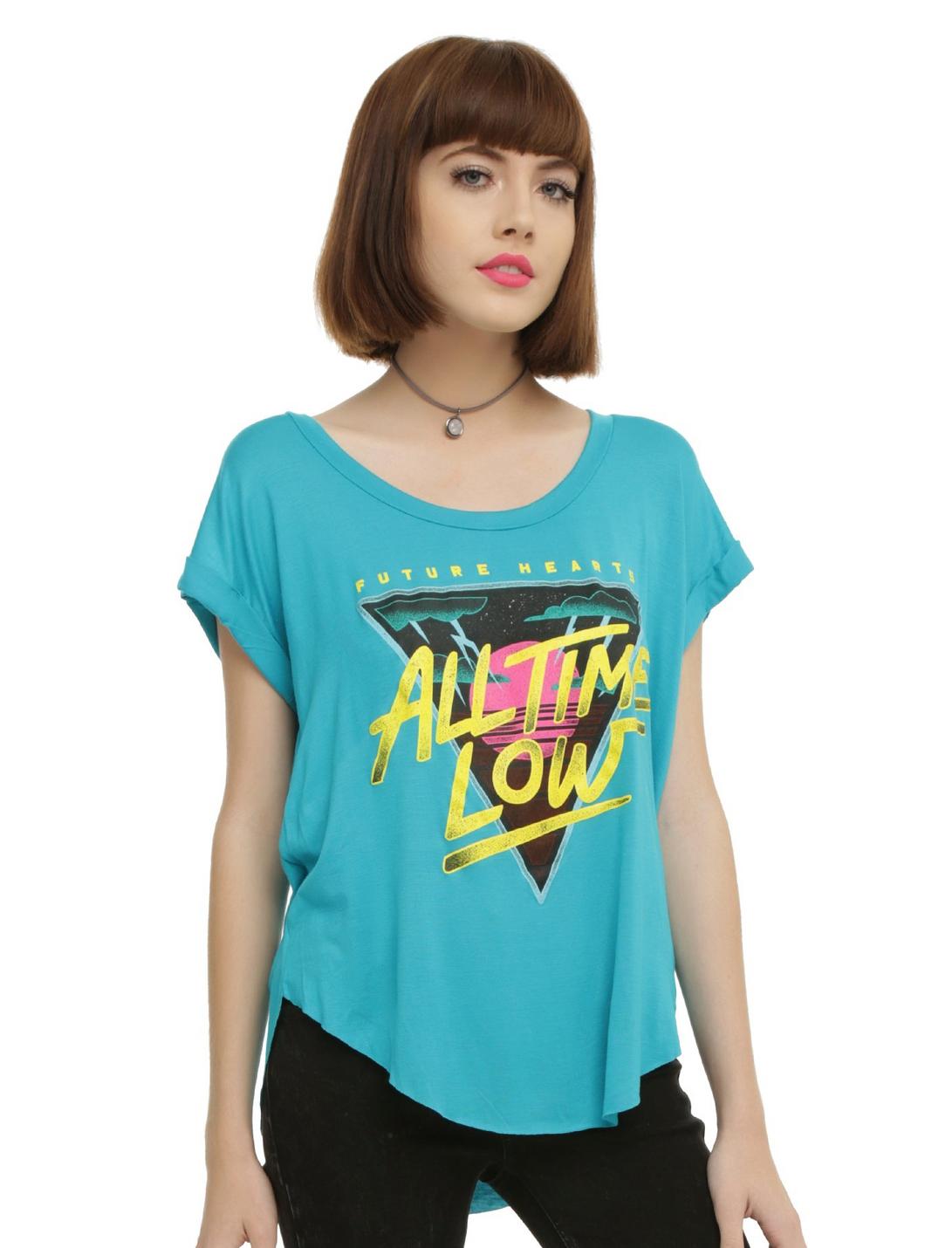 All Time Low Future Hearts Girls Boyfriend T-Shirt, , hi-res
