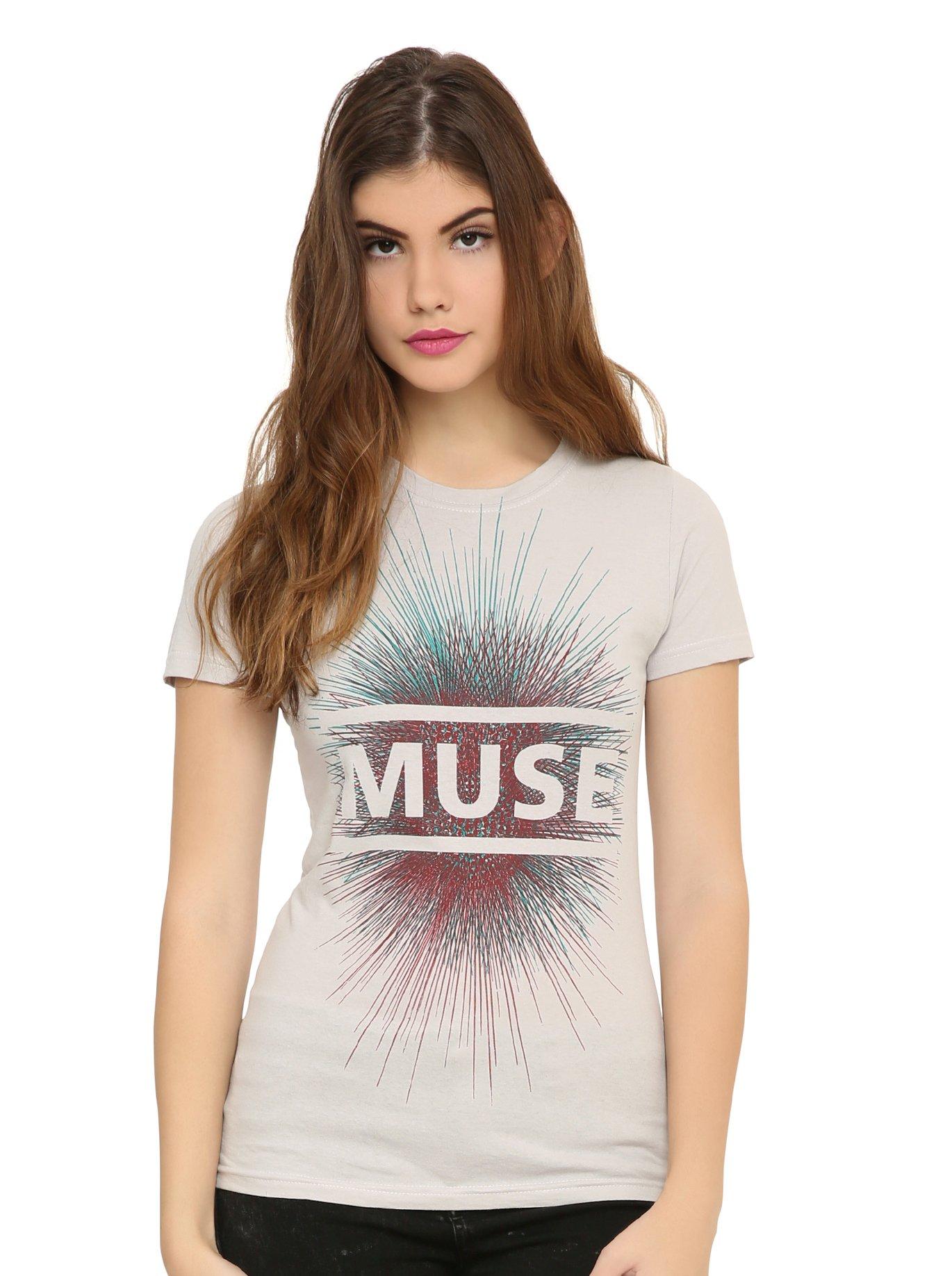 Muse Burst Logo Girls T-Shirt, , hi-res