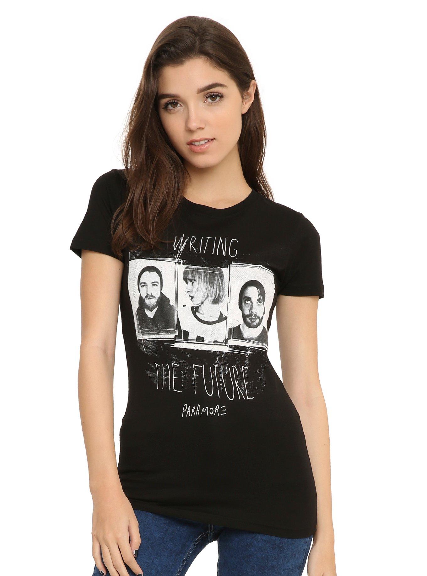 Paramore Writing The Future Girls T-Shirt, BLACK, hi-res