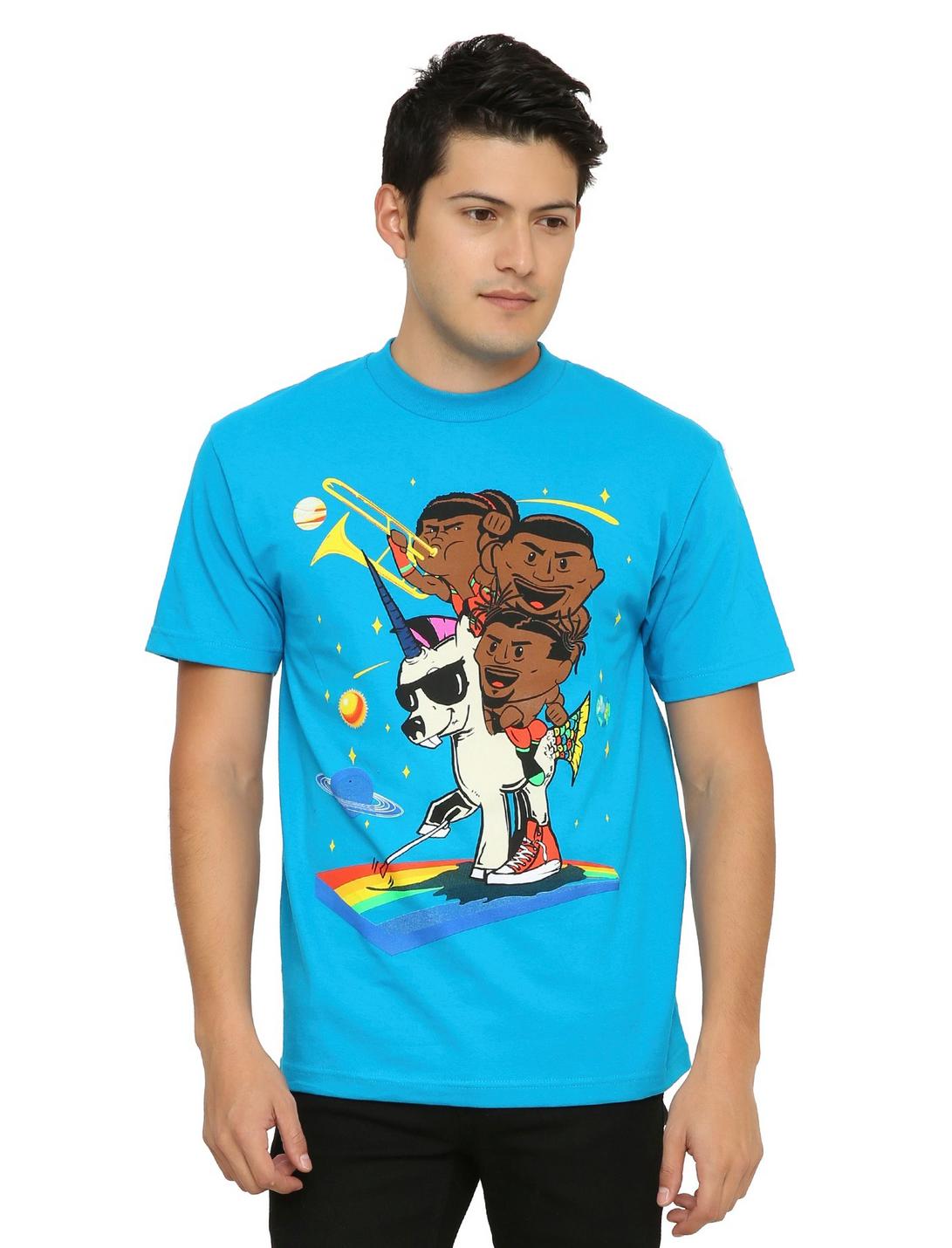The New Day Feel The Power T-Shirt, BLACK, hi-res
