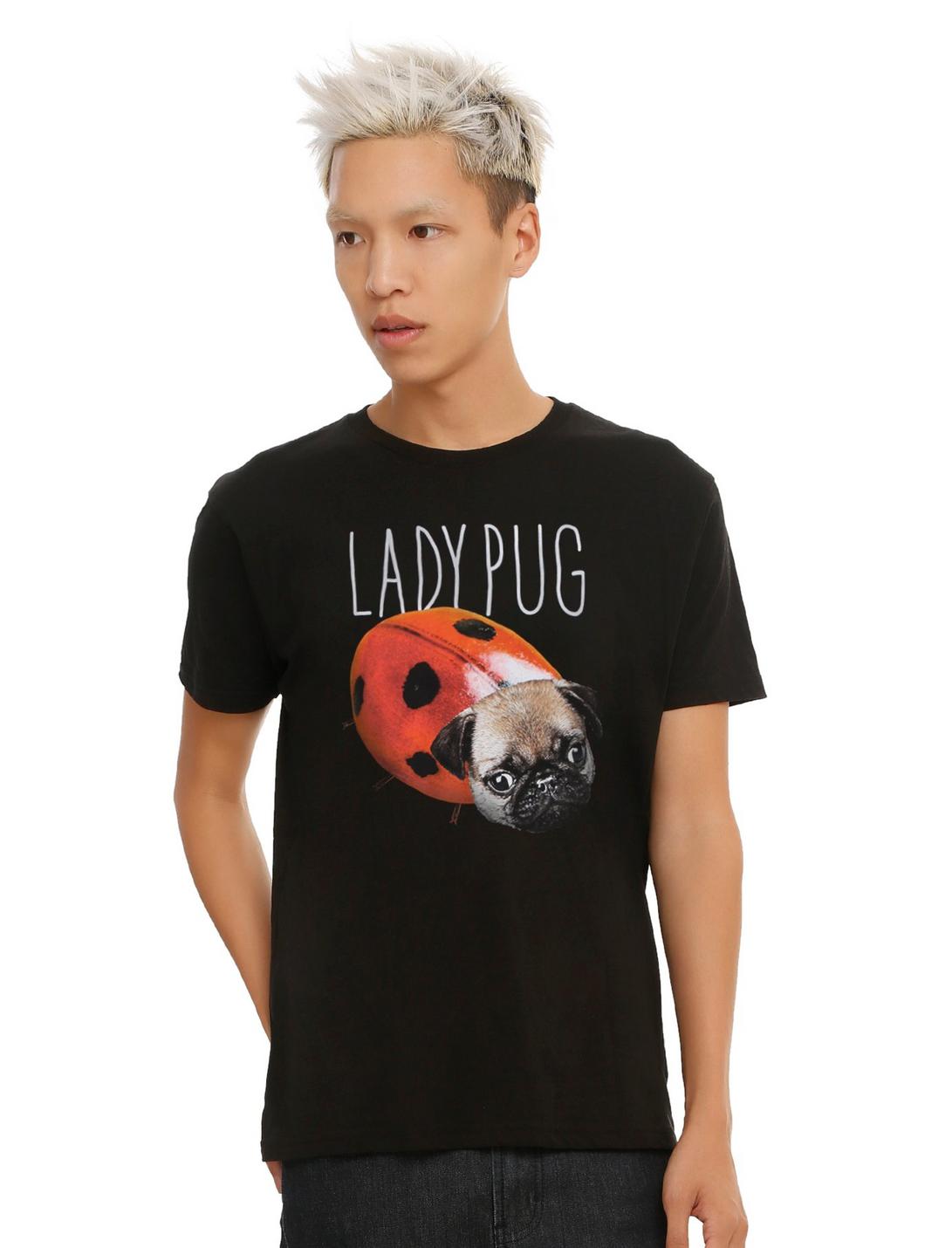 Ladypug T-Shirt, BLACK, hi-res
