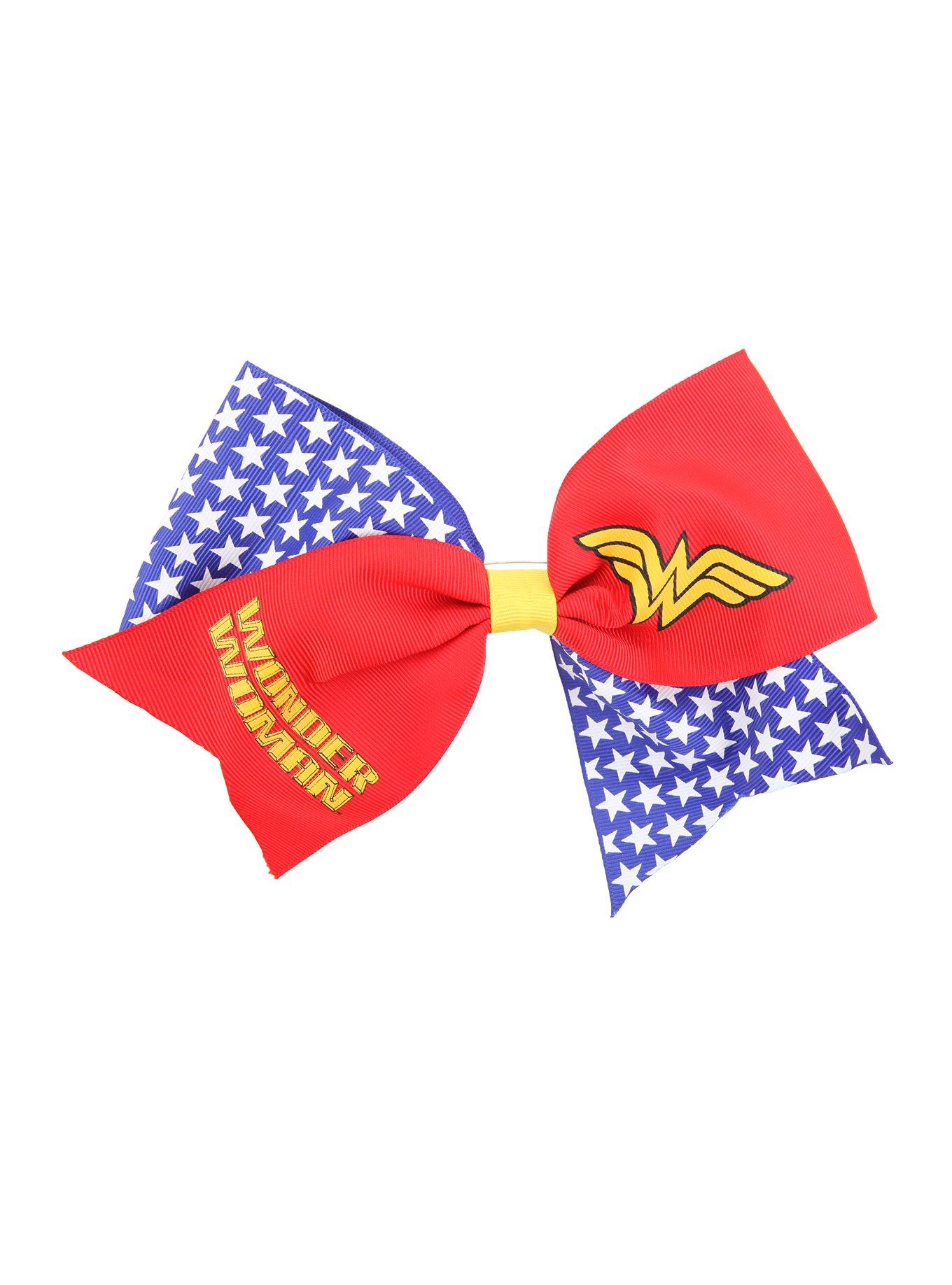 DC Comics Wonder Woman Large Cheer Hair Bow, , hi-res