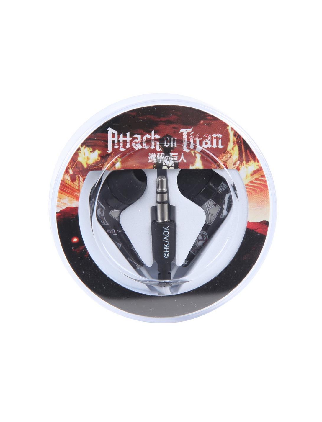 Attack On Titan Shield Earbuds, , hi-res