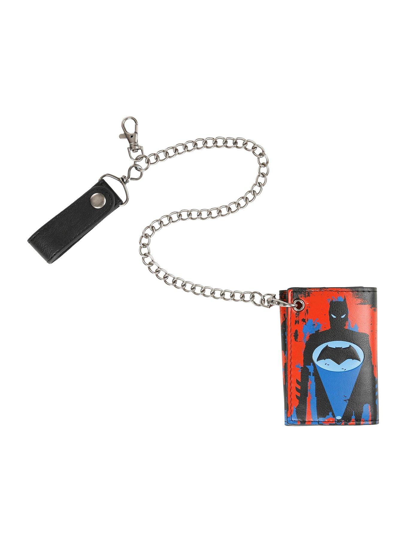 DC Comics Batman V Superman Batman Chain Wallet Hot Topic