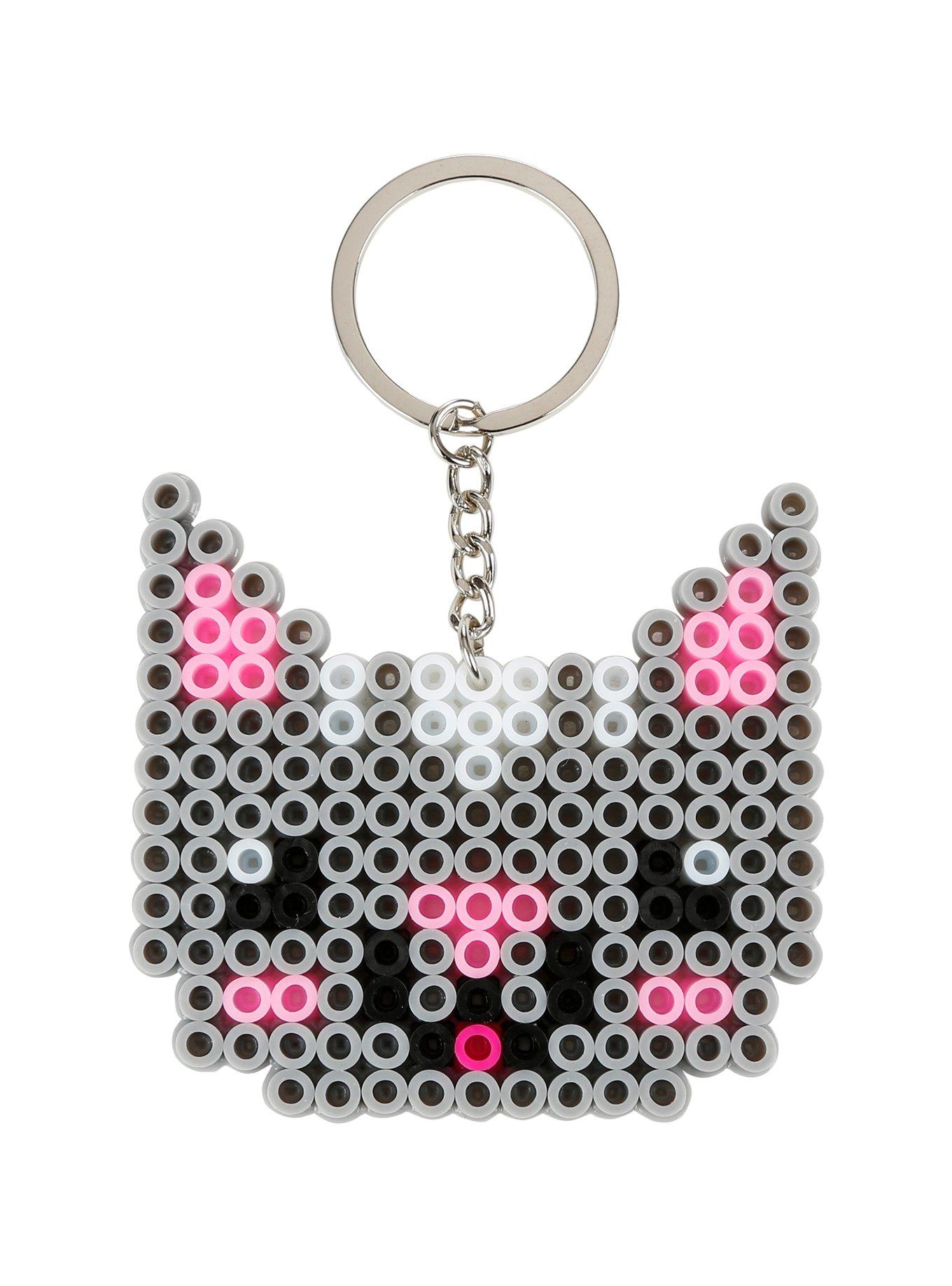 Loungefly Kitty Bead Key Chain Hot Topic