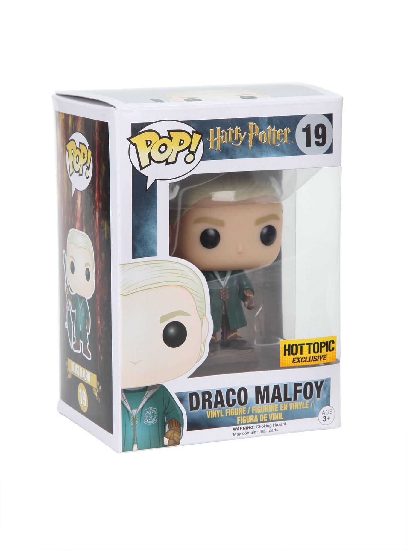 Funko Harry Potter Pop! Draco Malfoy (Quidditch) Vinyl Figure Hot Topic Exclusive, , hi-res
