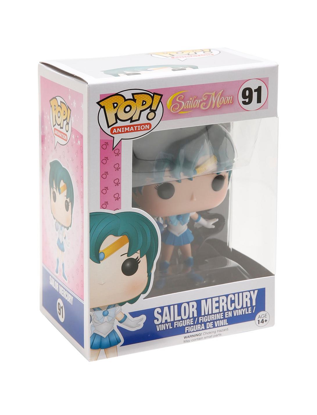Funko Sailor Moon Pop! Animation Sailor Mercury Vinyl Figure, , hi-res