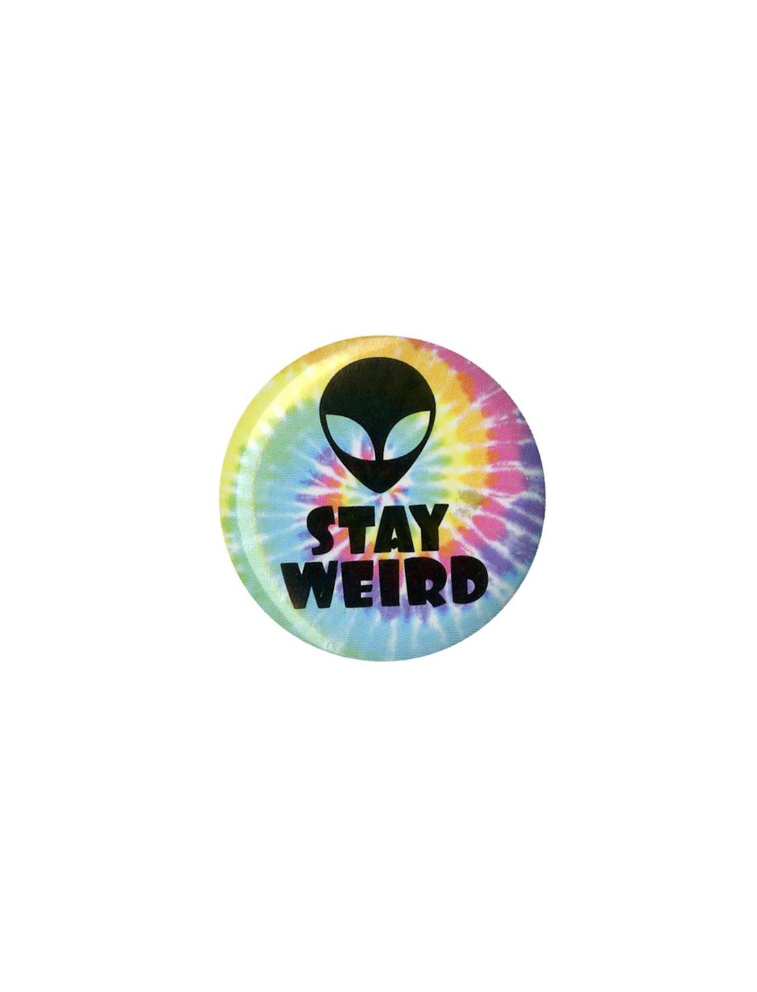 Stay Weird Alien Pin, , hi-res