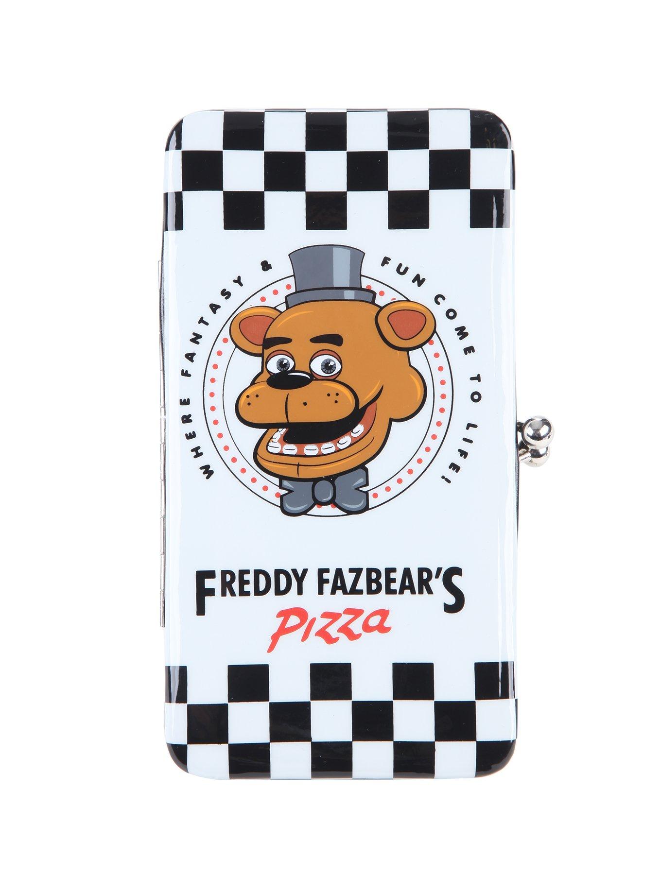 Five Nights At Freddy's Freddy Fazbear's Pizza Kisslock Hinge Wallet, , hi-res