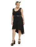 Tripp Black Hi-Low Dress Plus Size, BLACK, hi-res