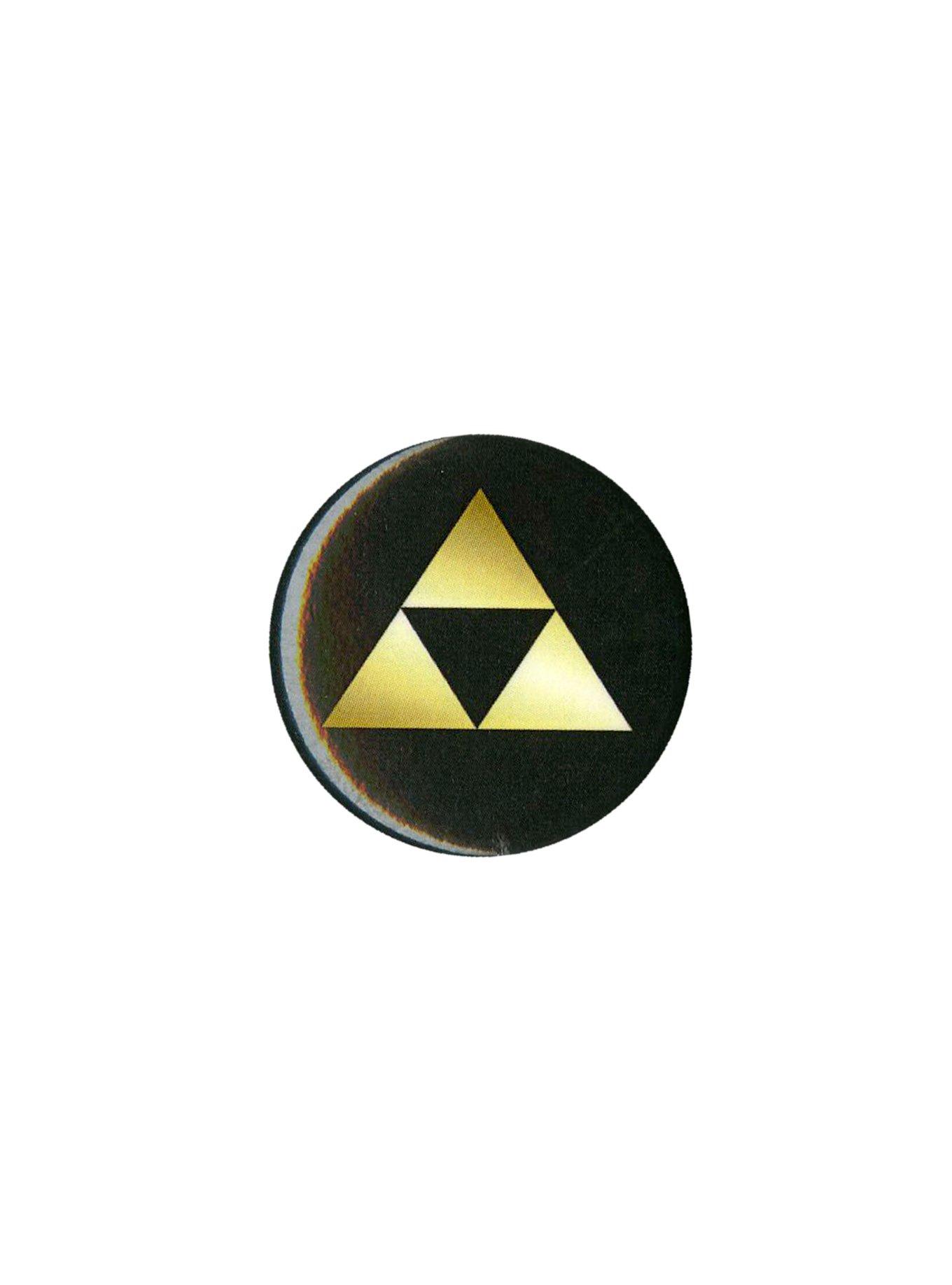 The Legend Of Zelda Triforce Logo Pin, , hi-res