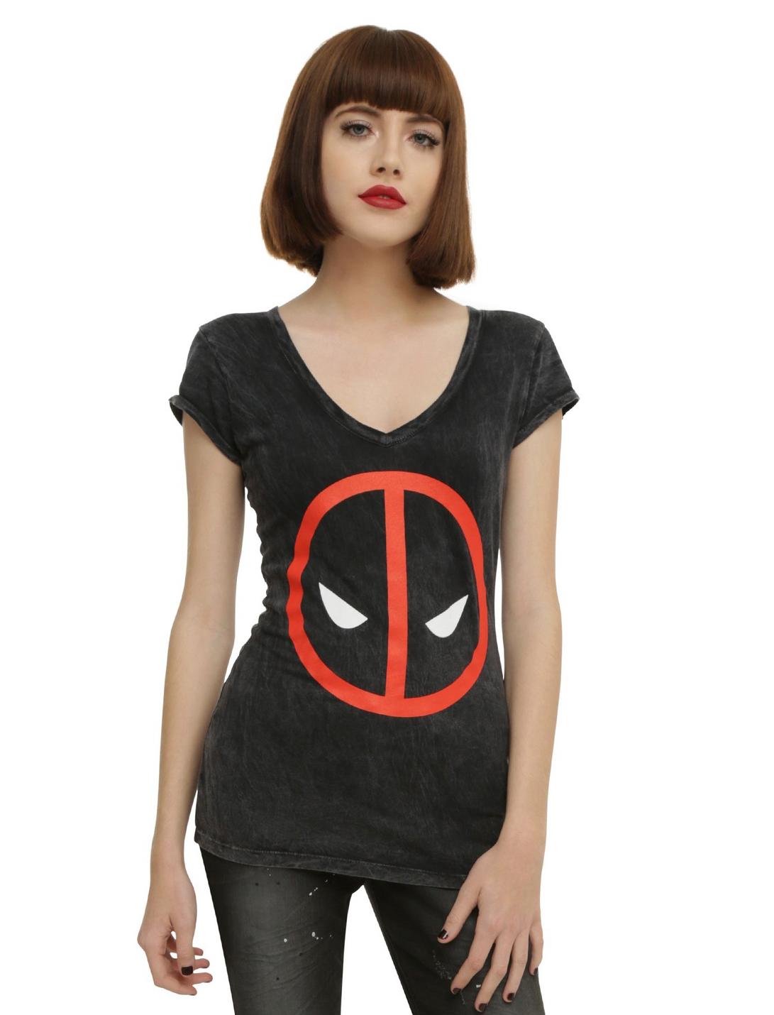 Marvel Deadpool Logo Girls T-Shirt, , hi-res