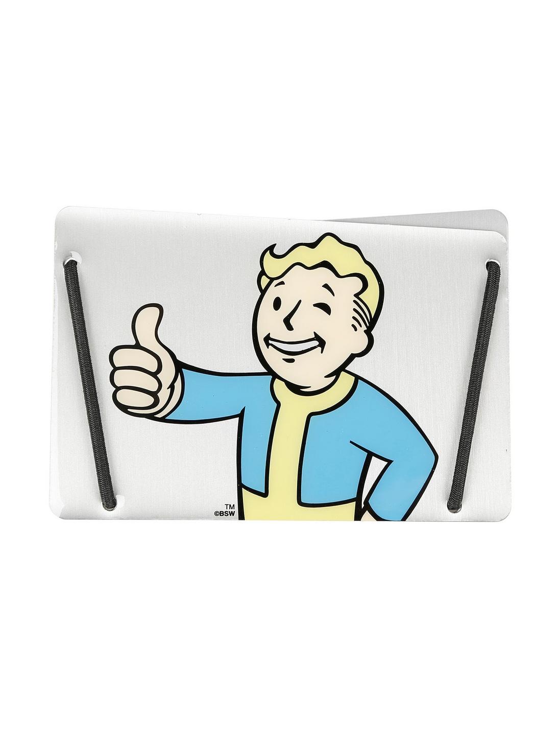 Fallout Vault Boy Slim Aluminum Card Wallet, , hi-res