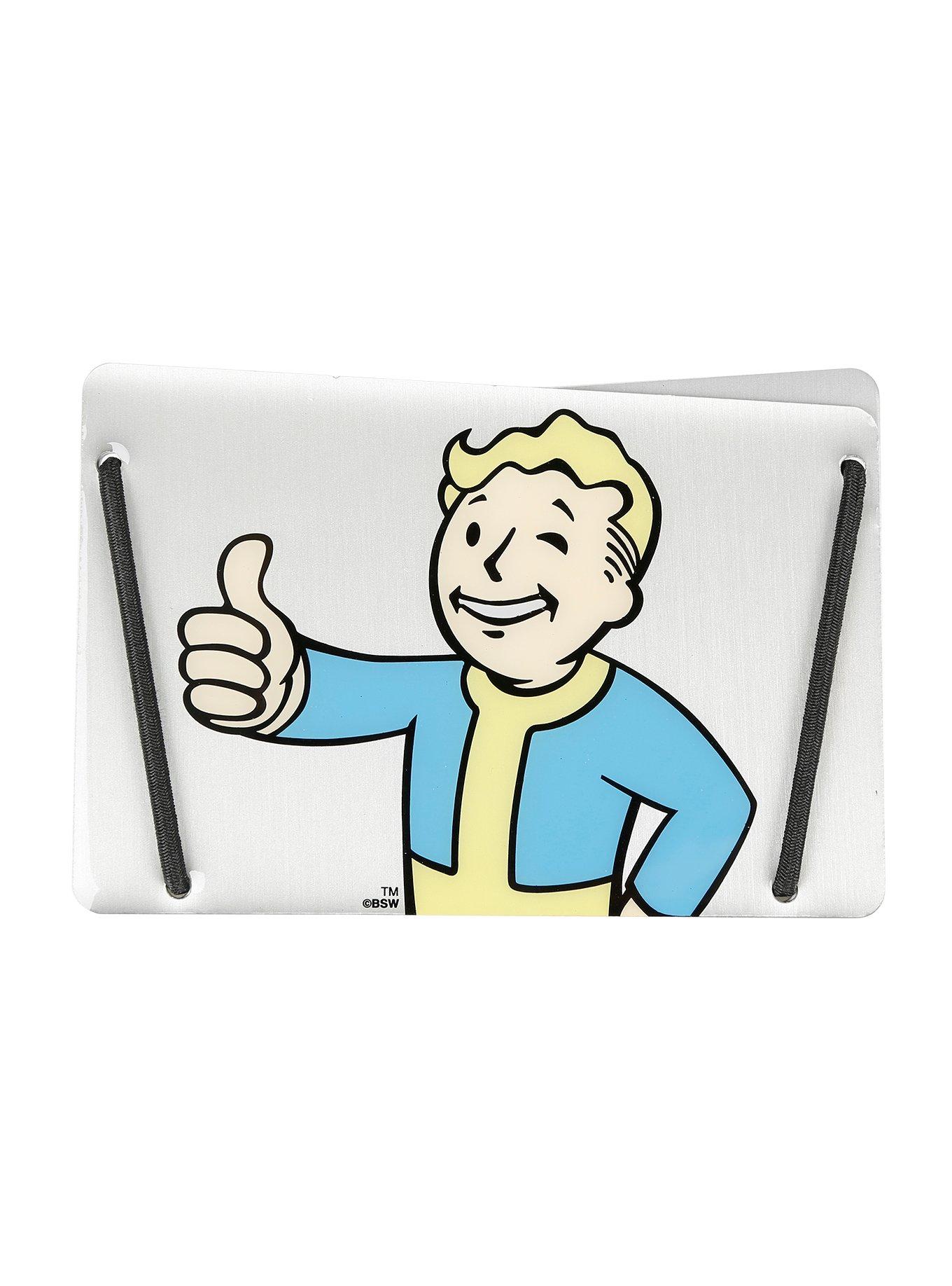 Fallout Vault Boy Slim Aluminum Card Wallet, , hi-res