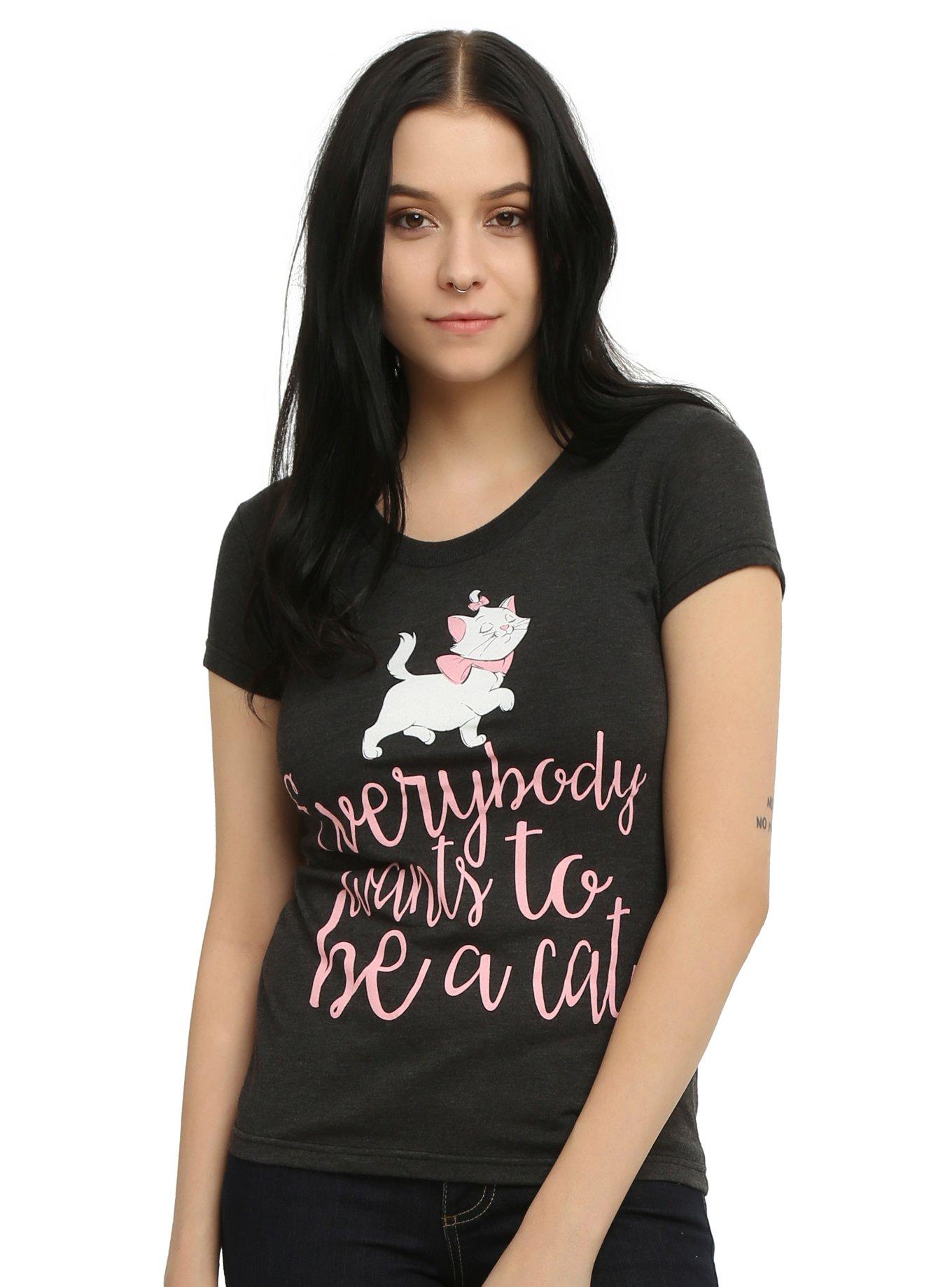 Disney The Aristocats Everybody Wants To Be A Cat Girls T-Shirt | Hot Topic