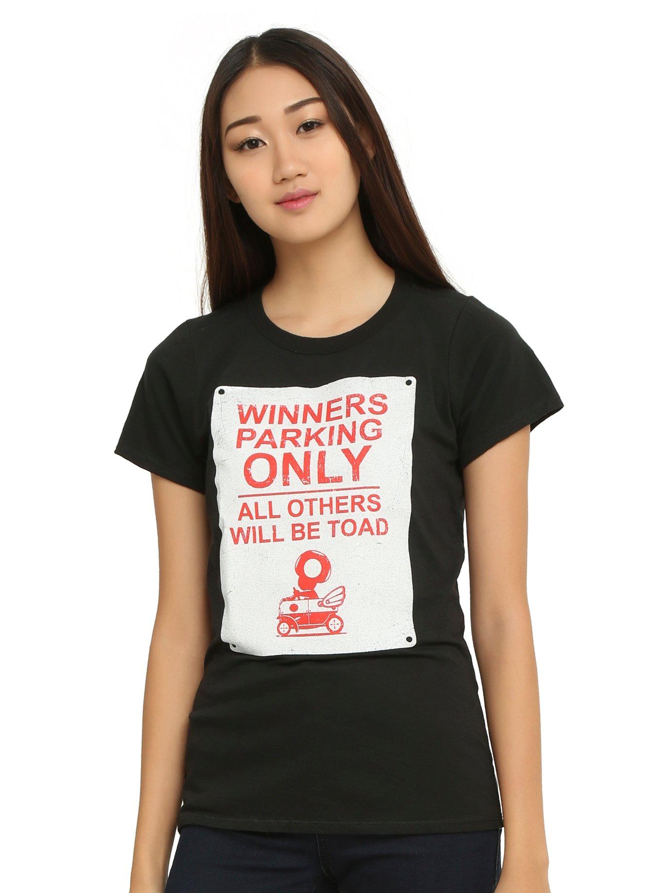 Mario Kart Winners Parking Only Girls T-Shirt, , hi-res