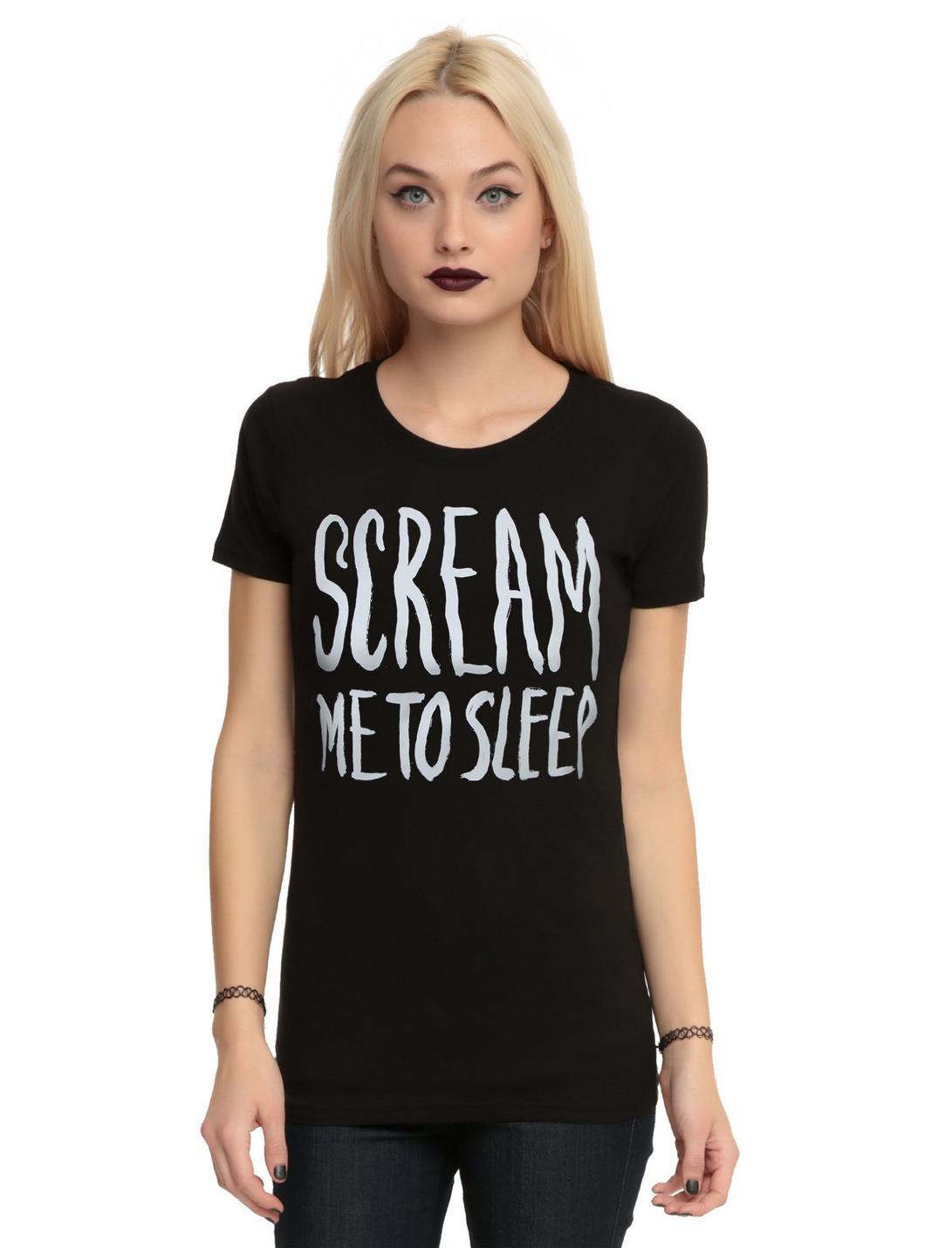 Scream Me To Sleep Girls T-Shirt, , hi-res