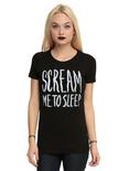 Scream Me To Sleep Girls T-Shirt, , hi-res