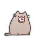 Pusheen Donut Iron-On Patch, , hi-res
