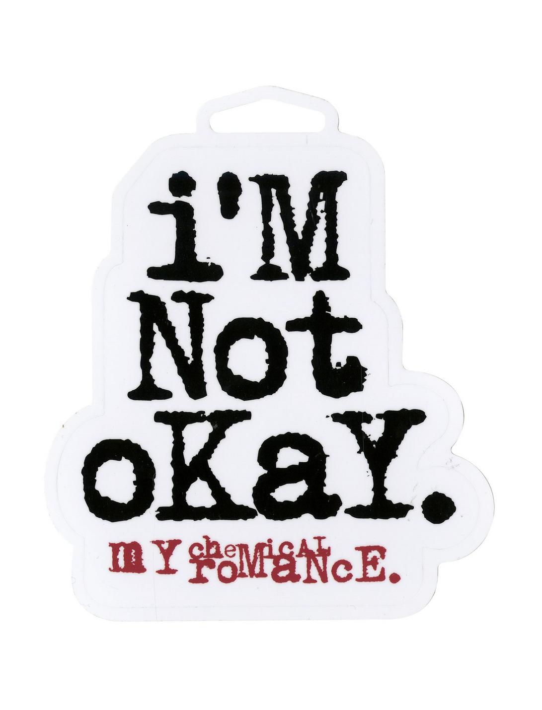 My Chemical Romance I’m Not Okay Sticker, , hi-res