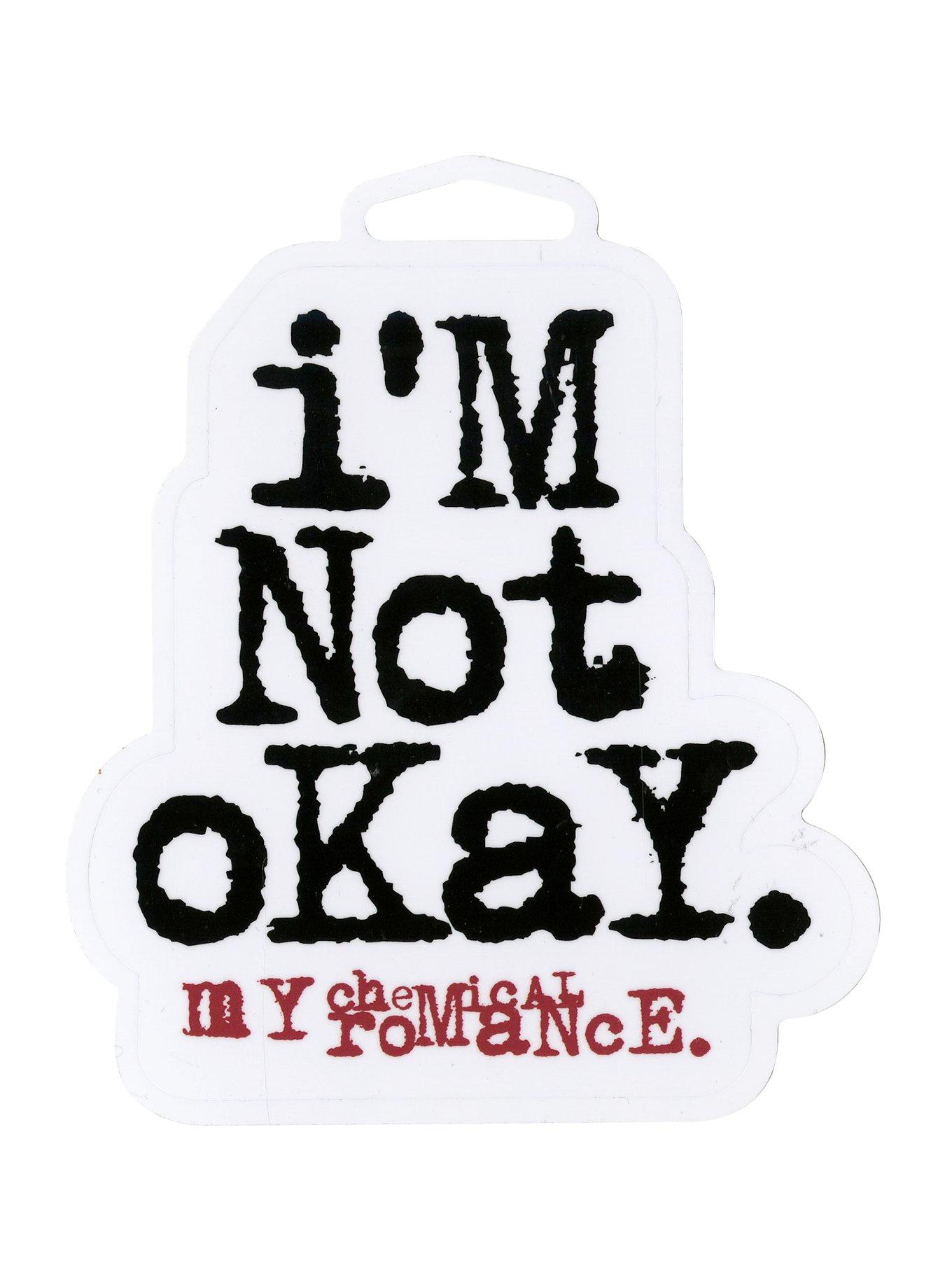 My Chemical Romance I’m Not Okay Sticker, , hi-res